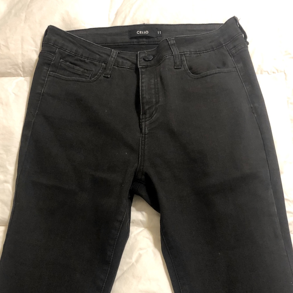 Black jeans- hardly worn!